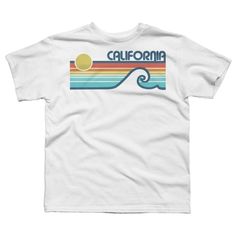 Channel your inner artist with the California Retro Sunset premium ring spun cotton graphic Boy's T Shirt created by LuckyU for Design By Humans. It's time to add a pop of color, a splash of humor, and a whole lot of creativity to your day with apparel designed by one of our global artists. We're here to help you find that perfect you style! Size: xl. Color: white. Gender: male. Age Group: kids. California Retro, Patterned Bathroom Tiles, Pattern Design Drawing, Wallpaper Design Pattern, Patterned Floor Tiles, Retro Sunset, Patterned Leggings, Leggings Pattern, Blue Gender