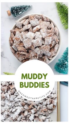 muddy buddies are the perfect treat for christmas