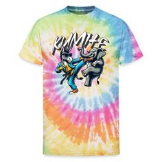 Classic-cut tie dye T-shirt for both men and women, 100% Cotton, Brand: Tie Dye USA Summer Tie Dye T-shirt With Rainbow Print, Relaxed Fit Tie Dye T-shirt With Sublimation Print, Cotton Tie Dye T-shirt With Rainbow Print, Fun Multicolor T-shirt With Sublimation Print, Casual Multicolor Rainbow Print T-shirt, Tie Dye T-shirt For Streetwear, Tie-dye Short Sleeve T-shirt For Streetwear, Multicolor Rainbow Print Short Sleeve T-shirt, Rainbow Print Short Sleeve T-shirt