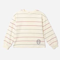 Your mini-me will love the easy style and comfort of our Personalized Kids' Puff Sleeve Sweatshirt. It's an essential for your girls wardrobe all year long. This comfy sweatshirt will be her new go-to pick for the cooler months. Choose your favorite embroidery color and style to personalize this sweatshirt. Play with our available monogram designs using our exclusive preview tool to find your very favorite!Love the Mommy and Me style? This monogrammed pullover sweatshirt is also available in adu Relaxed Fit Long Sleeve School Top, Cute Relaxed Fit Tops With Ribbed Cuffs, Preppy Long Sleeve Tops With Ribbed Cuffs, Cute White Tops With Ribbed Cuffs, Preppy Cotton Sweatshirt For Fall, Preppy Long Sleeve Cotton Sweatshirt, Ribbed Cuffs Tops For School In Fall, Casual Tops With Ribbed Cuffs For School, Preppy Fall Tops With Ribbed Cuffs