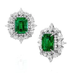 May 01 2017 at 07:33PM from chrischelsea12548 Dressy Jewelry, Minnie Mouse Earrings, May Birthday, Green Gems, Ruby Earrings, Birthday Month, White Gold Earrings