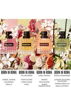 What it is: A floral-ambery woody fragrance for women created by the extravagant blend of sensual lapsang souchong tea accord and opulent jasmine absolute. Fragrance story: Born in Roma Green Stravaganza eau de parfum explores the extravagance of Roma and the many vibrant ways to be you. It is a floral-ambery perfume that opens with a distinctive lapsang souchong tea accord and blends with radiant jasmine absolute. The base of the fragrance is composed of sustainably sourced vanilla extract for Valentino Fragrance, Valentino Donna Born In Roma, Valentino Born In Roma, Valentino Perfume, Lapsang Souchong Tea, Born In Roma, Fragrance Lab, Woody Perfume, Lapsang Souchong