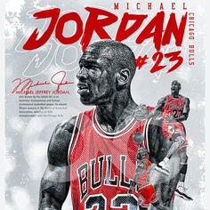 the poster for michael jordan's upcoming game