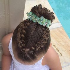 Hair For School Dance, Dance Competition Hair, Amber Hair, Lace Braids, Hair For School