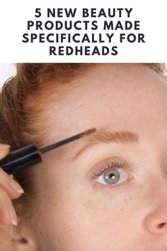 Red Head Eyeshadow, Eyebrows For Red Hair, Eyebrows For Redheads, Fashion For Redheads, Natural Makeup For Redheads, Natural Redhead Makeup, Auburn Makeup, Makeup For Red Heads