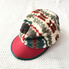 Size Large From Patagonia. New With Tags Deadstock. From 1994. Synchilla Duckbill Hat. Green Red And Cream Aztec Southwestern Print. Measurements: Tba All Items Come From A Smoke Free/Pet Free Home. No Trades Or Modeling. As Always, Offers Are Welcome. Thanks For Stopping By! Patagonia Vintage, Southwestern Print, Patagonia, Hats For Men, Original Box, Accessories Hats, Mens Accessories, Man Shop, Handmade Items