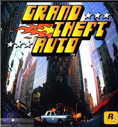 the cover art for grand theft auto, an old video game that was released in 1994