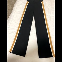 Forever 21 Black And Gold Workout Pants Size Small Nwt Forever 21 Black Bottoms For Workwear, Casual Black Bottoms From Forever 21, Forever 21 High-waisted Pants, Forever 21 High Waist Black Pants, Forever 21 High-waisted Bottoms With Pockets, Forever 21 Stretch High-waisted Pants, Forever 21 Stretch Black Pants, Forever 21 High-waisted Stretch Pants, Forever 21 Black Stretch Pants