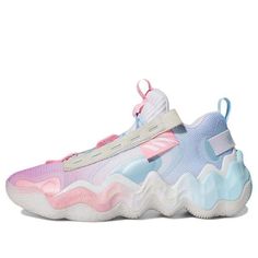 adidas Exhibit B 'Tang Dynasty - Li Yong' FZ6013 (SNKR/Unisex/Low Top/Non-Slip/Basketball/Breathable) 2024 Shoes, Tang Dynasty, Clothes Ideas, Stylish Sneakers, Low Top, Perfect Pair, Pink Blue, Lookbook, Basketball