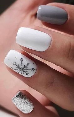 Cute Gel Nails, Short Acrylic Nails Designs, Pretty Christmas, Xmas Nails, Dipped Nails, Fancy Nails, Chic Nails