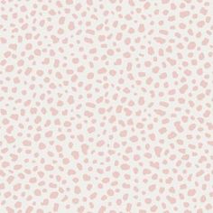 a light pink and white leopard print wallpaper with small spots on the back ground