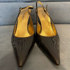 Heel Size: 3 Inches Black Patent Leather Pumps, Dolce Gabbana Shoes, Patent Leather Pumps, Black Patent Leather, Leather Pumps, Shoes Women Heels, Patent Leather, Dolce And Gabbana, Shoes Heels