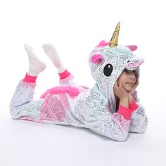 Onesie Unicorn Pajamas - Momorii Panda Onesie, Animal Cosplay, Blanket Sleeper, Animal Pajamas, Kids Onesies, Boy And Girl Cartoon