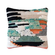 casa boho throw pillow oversized throw pillow decorative throw pillow boho pillow bohemian pillow wool pillow cushion cover green sage pink orange black white tan colorful large throw pillow 24x24 throw pillow Bed Diy Ideas, Decorative Pillows For Bed, Copper Living Room, Different Home Decor Styles, Oversized Throw Pillows, Pillows For Bed, Large Decorative Pillows, Modern Decorative Pillows, Black Sage