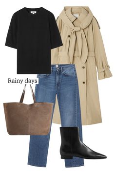 Capsule Wardrobe Smart Casual, Rainy Days Outfit, Time Capsule Wardrobe, Mini Capsule Wardrobe, Cos Outfit, Spring Capsule, Spring Capsule Wardrobe, Clothes And Accessories, Smart Casual