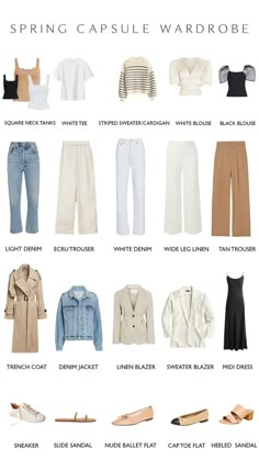 Shopping Fits, Casual Chique Stijl, Mode Ab 50, Chique Outfit, Classic Capsule Wardrobe, Capsule Wardrobe Ideas, Spring Capsule Wardrobe