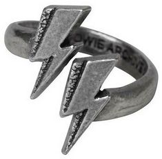 David Bowie Lightning Bolt, Gothic Jewelry Rings, Flash Ring, Gothic Jewelry, Lightning Bolt, David Bowie, Your Style, Flash, Ring