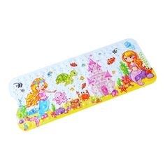 an image of a children's placemat with princesses on it