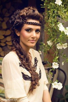 wedding hairstyles for long hair - Google Search Libra Fashion, Flower Braids, Hair Wedding, Braids For Long Hair, Style Hair, Gorgeous Hair, Hair Designs, Up Hairstyles