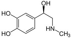 the structural structure of benzil is shown in black and white, with one side drawn out