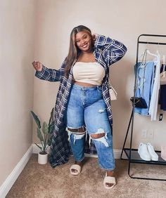 Outfits Highschool, Streetwear Girl, Look Plus Size, Back To School Outfits