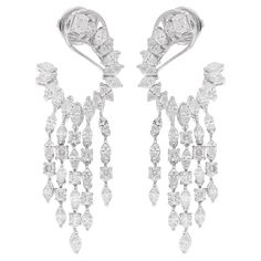 Luxury Marquise Diamond White Earrings, Platinum Diamond Earrings With Baguette Diamonds For Formal Events, Platinum Diamond Earrings With Baguette Diamonds For Formal Occasions, Platinum Diamond Earrings With Baguette Cut For Formal Occasions, Formal Diamond White Earrings With Baguette Diamonds, White Gold Baguette Diamond Earrings For Formal Occasions, Luxury Marquise Diamond Earrings, Elegant Platinum Diamond Earrings With Baguette Diamonds, Elegant Platinum Baguette Diamond Earrings