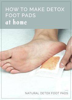 Diy Detox Foot Pads, Foot Soak Detox Recipes, Detox Foot Soak Recipes, Foot Bath Detox Recipes, Remove Toxins Through Feet At Home, Sick Tips, Detox Foot Soak