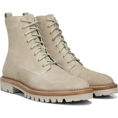 A Lace-Up Boot With A Tough, Utilitarian Look Is Crafted In A Variety Of Textures And Finishesand Is Sure To End Up On Heavy Rotation All Season Long. Approx 1 1/2" Heel; 3/4" Platform 5" Shaft Lace-Up Style With Side Zip Closure Water-Resistant Leather Suede Upper And Lining/Synthetic Sole In Excellent Condition Inventory:*Mveb Suede Lace, Up Styles, Lace Up Boots, Side Zip, Bootie Boots, Ankle Boots, Water Resistant, Lace Up, Women Shoes