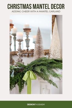 christmas mantel decor adding cheer with a mantel garland