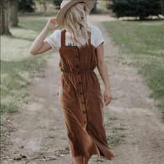 Brand New So Cute! For Fall Elastic Waist Corduroy Overall, Corduroy Overall Dress, Dress For Fall, Corduroy Dress, Fall Photos, Overall Dress, So Cute, Elastic Waist, Colorful Dresses