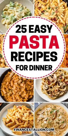 Pasta recipes that are perfect for any family dinner! Explore our collection of quick weeknight dinners, brimming with kid-friendly recipes. From comforting spaghetti, and creamy alfredo pasta to one-pot pasta, these simple weeknight spaghetti recipes are ideal for busy families. Discover our quick and easy pasta dinners, like vegetarian pasta recipes and fun pasta for kids, ensuring a delightful meal in under 30 minutes. Make your weeknights stress-free with these family-friendly pasta meals! Dinner For Kids Easy, Pasta For Kids, Creamy Alfredo Pasta, Pasta Recipes For Dinner, Rotini Pasta Recipes, Weeknight Dinner Pasta, Easy Pasta Dinner Recipes, Fun Pasta, Quick Pasta Dishes