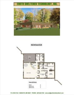 the floor plan for a new home