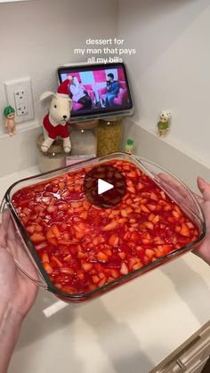 1.3K reactions · 512 shares | the perfect holiday dessert: strawberry pretzel salad! 🍓✨ sweet, salty, and festive—this one’s a must-try. 🎄

Recipe:
1️⃣ Crust: Mix 2 cups crushed pretzels, 3/4 cup melted butter, and 3 tbsp sugar. Press into a baking dish and bake at 350°F for 10 mins. Let cool.
2️⃣ Cream Layer: Beat 8 oz cream cheese, 1 cup sugar, and 1 cup whipped topping until smooth. Spread over the cooled crust.
3️⃣ Topping: Dissolve 6 oz strawberry gelatin in 2 cups boiling water. Stir in 2 cups frozen strawberries. Let thicken slightly, then pour over the cream layer.
4️⃣ Chill until set, slice, and enjoy! 🥰

#strawberrypretzelsalad #holidaydesserts #easyholidaytreats #dessertforhim #sweetandsalty #festiverecipes #holidaybaking #coupleswhocook #christmasdessertideas #dessert #easyd