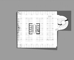 an overhead view of the floor plan for a building