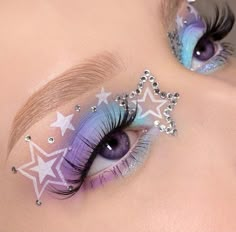 Crazy Eye Makeup, A Daily Routine, Cute Eye Makeup, Bright Makeup, Swag Makeup, Ethereal Makeup, Unique Makeup, Eye Makeup Designs