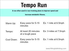 What is a tempo run. Tempo Run Workout, Running Diet, Run Workout, Good Treadmills