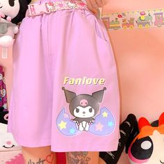 Lovely Anime Short Pants PN3752 ●Size: length 43 cm,hipline 108 cm (Please allow 1-3cm differs due to manual measurement.As different computers display colors differently,the color of the actual may vary slightly from the above images.Thanks for your understanding.) ●Material: polyester ●About Shipping: We attach great importance to the orders of each customer and parcel delivery. 1.Processing time: 2-3 business days. 2.Shipping time: 10-15 business days to US, please allow 3-4 weeks shipping to other country.(Shipping times can be affected by variable customs clearance times or public holidays.) Harajuku High Waist Pants For Spring, Spring Harajuku High Waist Pants, Spring High Waist Harajuku Pants, Harajuku Cotton Bottoms With Pockets, Harajuku Style Cotton Bottoms With Pockets, Harajuku Style Long Pants, Harajuku Style Wide Leg Cotton Bottoms, Harajuku Style Wide Leg Bottoms For Spring, Harajuku High Waist Cotton Pants