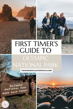 Everything you need to know about your first visit to Olympic National Park. This is the uptime first timer's guide to Washington's Olympic National Park. Senior Trip, Oregon Travel