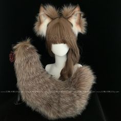 ❤️❤️ We insist on original design and high quality raw materials and fine workmanship as our goal! ❤️❤️Making tools: Pen, scissors, hair shaver, sewing machine, airbrush, hot glue, comb, pliers,etc. ❤️❤️Every ear is made of high quality faux fur which is fixed on the metal frame,and ears' inner is iron thread,so the headband is freely adjustable Dimension:From hair band to ear tip about 4 Inches（10 cm）,tail 24 Inches（60 cm）. Shipment:Freight Free Preparing time:1-2 weeks Transit time:2 weeks Upgrade shipping:1 week ❤️❤️Faux fur ears and tail can not be washed. The fur will be messy and tangled after washing. Please pack it in a box after use to avoid dust. Regarding the handmade, there may be defects, we strive to be perfect, but also please understand!Thank you very much ❤️❤️We use safe r Puppy Ears Headband, Animal Ears And Tail, Goal Making, Fox Ears And Tail, Faux Fur Ears, Tail And Ears, Wolf Tail, Hair Shaver, Ears And Tail