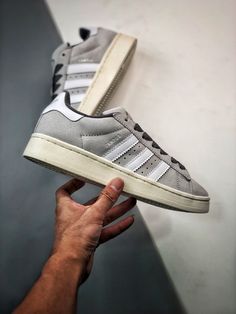 With its iconic three stripes and suede construction, the Adidas Campus is a sneaker that blends vintage athletic style with modern flair. Athletic Style, Adidas Campus, How To Measure, Athletic Fashion, To The End, Choose The Right, Adidas Originals, The Day, Adidas