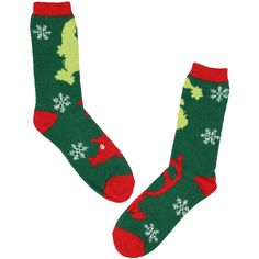 Step into the holidays with a mischievous twinkle in your toes with our exclusive Dr. Seuss GRINCH-themed crew socks! This festive 2-pack artfully captures the whimsical world of Whoville, allowing you to flaunt either side of GRINCH – be it his "Naughty" sneer or his "Nice" post-heart-growth grin. Made with a luxurious blend of 98% polyester and 2% spandex, these socks are not only visually appealing but also promise an unparalleled comfort experience. Fun Christmas Gift Socks, Green Novelty Socks For Winter, Playful Green Socks For Stocking Stuffers, Novelty Multicolor Socks For Stocking Stuffers, Multicolor Novelty Socks For Stocking Stuffer, Playful Christmas Socks For Stocking Stuffers, Novelty Red Socks For Winter, Red Novelty Socks For Winter, Playful Green Winter Socks