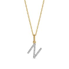 Large Pave Diamond Initial Charm Necklace Diamond Pendant Charm Necklace, Diamond Pendant Necklace With Charms, Yellow Gold Initial Pendant Charm Necklace With Diamond Accents, Yellow Gold Charm Necklace With Diamond Initial Pendant, Fine Jewelry Initial Pendant Necklace With Charms, Fine Jewelry Charm Necklace With Diamond Pendant, Diamond Charm Necklace Fine Jewelry, Yellow Gold Charm Necklace With Diamond Accents, Fine Jewelry Diamond Necklace With Charms