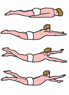 three men are doing different exercises in the same position, one man is lying on his back