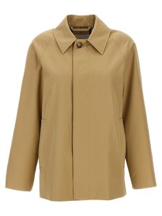 Short single-breasted cotton gabardine trench coat with button closure, pockets, long sleeves with adjustable straps. Composition: 100% cotton Short Trench Coat, Burberry Trench, Burberry Trench Coat, Burberry Women, Jeans Jumpsuit, Outerwear Coats, Lace Boots, Blouse Dress, Outerwear Women