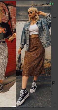 Spring Casual Office Outfits Women, Edgy Sundress Outfit, Mid Size Crop Top Outfit, Alternative Spring Outfits, Dress With Shirt Over It Outfits, Karaoke Outfit Night, Size 22 Fashion For Women, Edgy Summer Outfits Soft Grunge, Gig Outfit Ideas