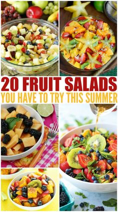 20 fruit salads you have to try this summer