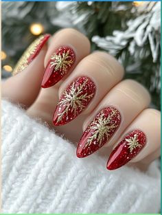 Greetings! With the autumn sun shining bright, it’s a fantastic time to explore some new nail art that complements the season. Join me as we look at some aesthetic autumn nail ideas that are as fun as they are stylish. 15 Stunning Autumn Nails Inspirations These nails boast a vivid array of orange and black Christmas Nails Acrylic Red And Gold, Xmas Nails Red And Gold, Christmas Nail Designs Red And Gold, Nail Ideas Christmas Short, Red And Gold Nails Christmas, Red Gold Christmas Nails, Christmas Nails Red And Gold, Design Christmas Nails, Christmas Nails Gold