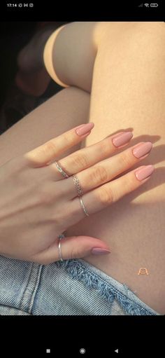 Nail Story Ideas, Nail Paint Shades, Baby Pink Nails, Hello Nails, Simple Gel Nails, Casual Nails, Soft Nails, Elegant Nails, Minimalist Nails