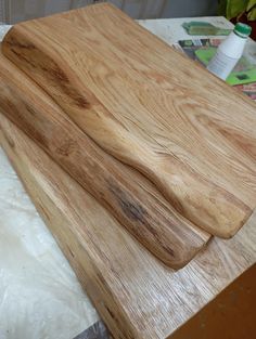 Large live edge cutting board made from solid European oak James Martin Style Kitchen Chopping Block or Cheese Board Farmhouse Loft, Black Walnut Table, Chopping Block, James Martin, Walnut Table, Large Kitchen, Style Kitchen, Kitchen Decor Items, Bench Table