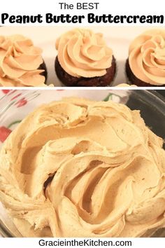 the best peanut butter buttercream frosting recipe is made with only 3 ingredients